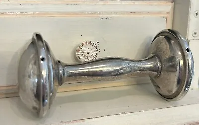 Vintage Silverplate Dumbell Style Baby Rattle • $9.99