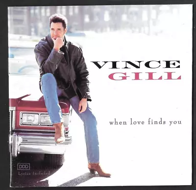 Vince Gill : When Love Finds You  Cd  1994 ( Mca  Columbia House) • $6.99