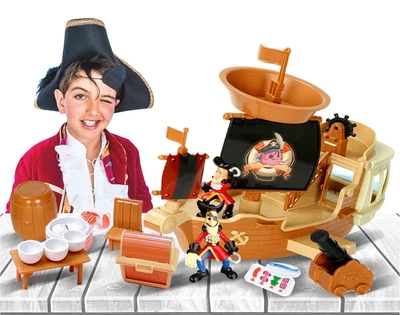 £19.99 • Buy Kids Pirate Ship Playset Pretend Play Action Figure Boat Toy Ship Model Kids