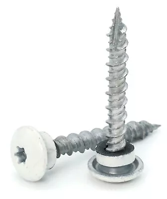 #10 Torx Low Profile Roofing Screws Mechanical Galvanized | White Finish • $366.50