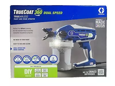 NEW Graco 26D281 TrueCoat 360 Dual Speed Electric Handheld Airless Paint Sprayer • $165.99