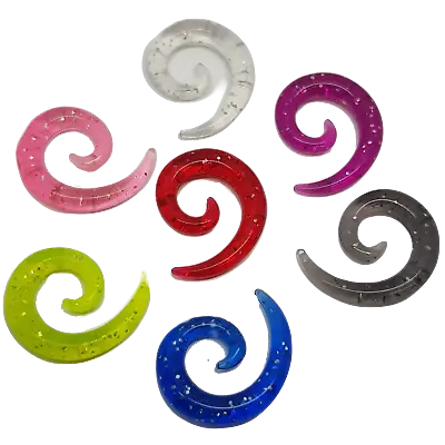 £4.99 • Buy 6x/8x Spiral Taper Expander Stretcher Tunnel Ear Plug Starter Kit Jewelry Set