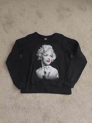 Red Carpet Noir Marilyn Monroe Sweatshirt ~ Size Large • $18