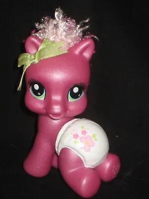 My Little Pony Cheerilee Newborn Baby Diaper Bow 2008 Hair • $9.89