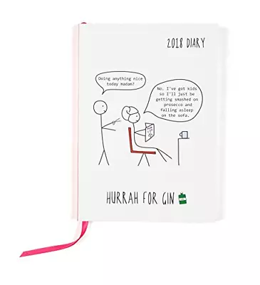 £6.18 • Buy Hurrah For Gin 2018 Diary (Diaries 2018)