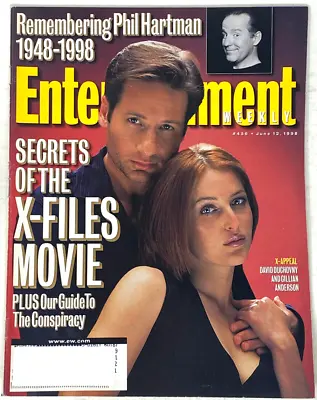 Entertainment Weekly # 436 - June 12 1998 - Secrets Of The X-Files Movie • $6