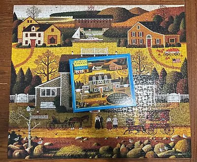 Charles Wysocki  Moonmeadow Cove  1000 Pieces Jigsaw Puzzle - Complete - MB • $15.50