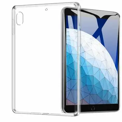 $7.99 • Buy IPad Air 3 10.5 2019 & Pro 10.5 Soft Gel Clear Protective Case Cover For Apple