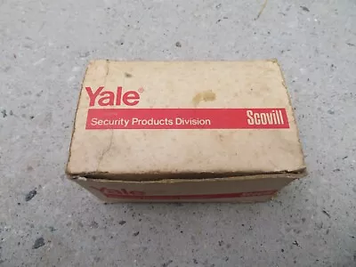 Vintage Yale 116 Keyed Deadbolt Bronze Brutalist Modern 60's 70's USA NOS • $54.99