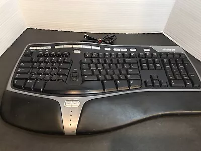 Microsoft Natural Ergonomic Keyboard 4000 V1.0 USB Wired Tested Working • $39.95