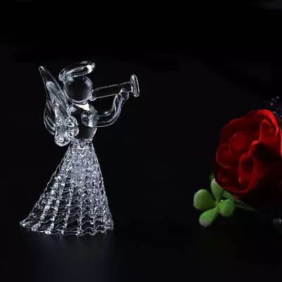 European Style Crystal Glass Angel Candle Holder • $14.99