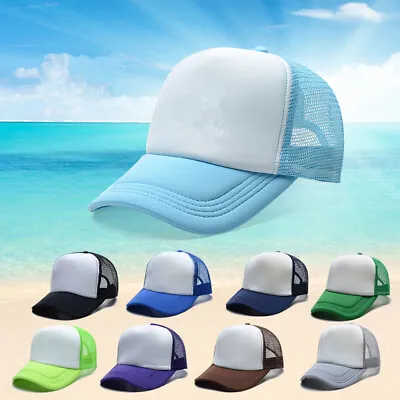 Toddler Baby Boys Girls Baseball Hat Kids Sun Hats Cap Snapback Caps Summer Cap • £4.49