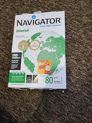 Navigator Universal A4 Paper 80gsm 5 Units X 500 Sheets - White • £20