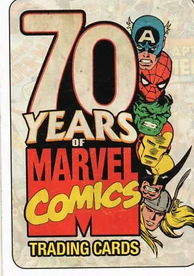 70 Years Of Marvel Comics    Individual Trading Cards For Sale  • £1.44