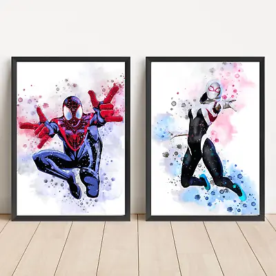 Marvel Spider Man DC Wall Art Poster Print Picture Home Canvas Bedroom A4 A3 • £3.99