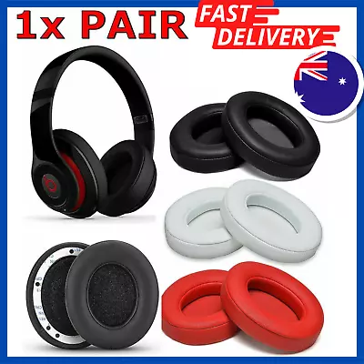 Replacement Ear Pads Beats By Dr Dre Solo 2.0 3.0 Wireless Headphone Cushions AU • $21.13
