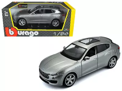 Maserati Levante 1/24 Diecast Model Car By Bburago 21081 Silver • $16.10