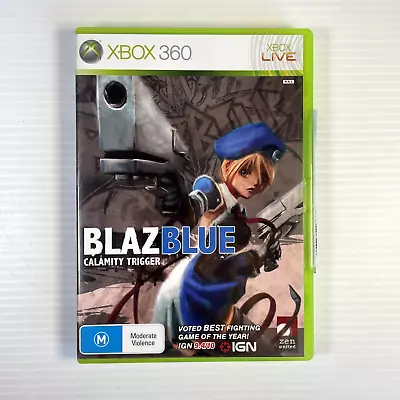 Blaze Blue Calamity Trigger | Xbox 360 | Complete With Manual | AUS PAL • $9.61