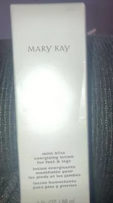 New In Box Mary Kay Mint Bliss Energizing Lotion For Feet & Legs • $11.11