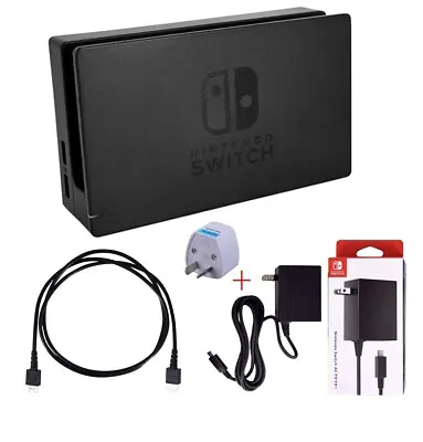 Nintendo Switch Charging Dock Stations / AC Adapter Power Cable / HDMI CABLE TV • $86.99
