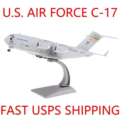 1/200 USAF C-17 Globemaster III Military Transport Aircraft Diecast Model • $34.19