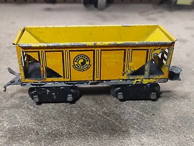 Vintage PRE-WAR MARX Coal Car #554 For Parts Or Restoration UNTESTED • $5