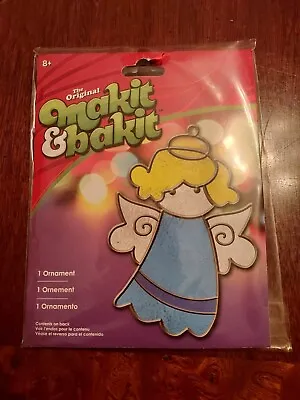 Makit & Bakit Vintage DIY Stained-Glass Ornament - Angel - Suncatcher  • $13.95