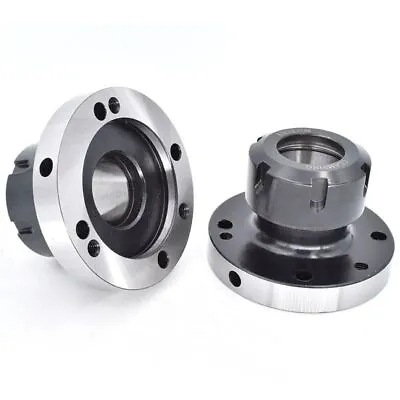 Collet Fixture Chuck 80/100mm Flange Four Axis Cartridge CNC Milling Lathe Tool • $117.48