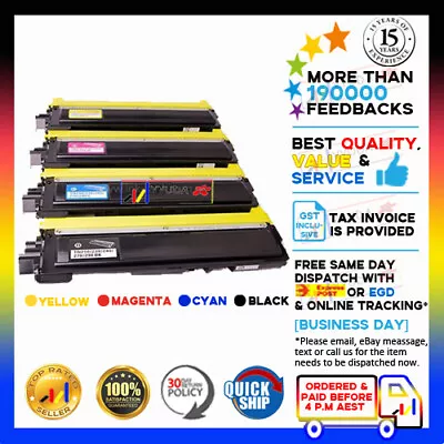 10x YYUDA NoN-OEM Toner TN 240 TN240 For Brother HL3045CN MFC9120CN MFC9125CN  • $123.80