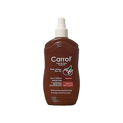 COCONUT Carrot Sun Tan Accelerator Sunbed Body Spray Results In One Day 200ml • £16.99