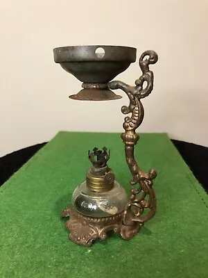 Antique Vapo Cresolene Oil Lamp Quack Medicinal Vaporizor • $25