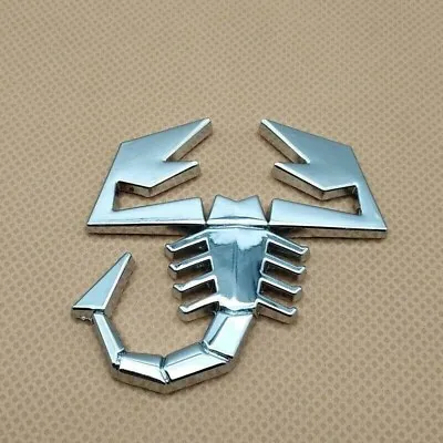 Metal Chrome Scorpion Badge Door Car Rear Trunk Fender Emblem Sticker Decal • $8.80