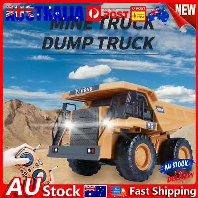 1/24 Scale RC Dump Truck 9 Channels 2.4G Radio Controlled Cars Engineering Model • $32.20