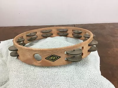 Vtg Duplex Tambourine Plastic & Steel Very Good W/minor Scuffs • $10