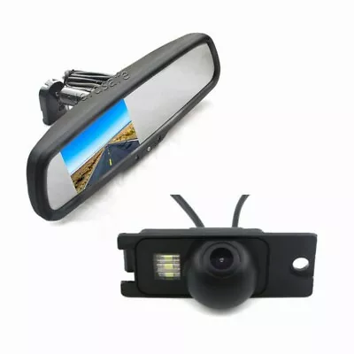 Reverse Backup Parking Camera Mirror Monitor For Volvo S80 S60 S60L XC60 XC90 • $89