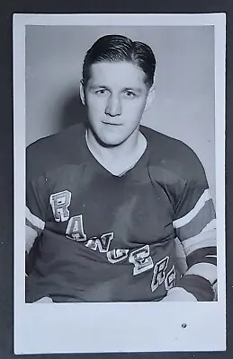 Vintage 1940s New York Rangers Glossy Photo Bob Dill • $10