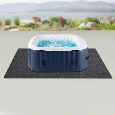 Hot Tub Mat Inflatable Hot Tub Pool Mat Indoor Home Floor Pad Waterproof 80x78  • $53