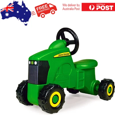 $109.95 • Buy John Deere Sit-n-Scoot Tractor Kids Car Push Baby Ride On Toys Toddler Play Toy