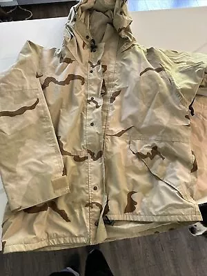 Military Jacket Adult XL Camo Parka  Pants Cold Weather Coat Mens • $99.99