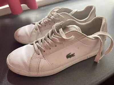 Womens Lacoste Shoes US 8 • $50