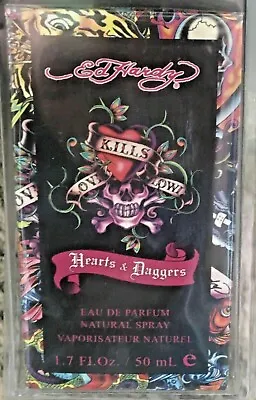 Ed Hardy Hearts & Daggers Eau De Parfum Natural Spray Women 1.7 Fl Oz/ 50 ML  • £32.80