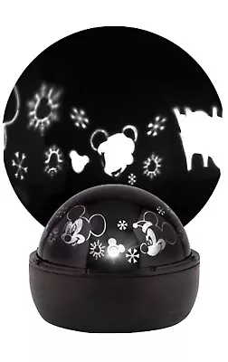 Disney Magic Holiday Mickey Mouse LED Projection Rotating Tabletop Light New • $30