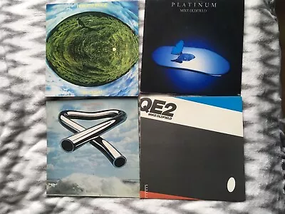 Mike Oldfield  Vinyl Job Lot. Tubular Bells QE2 Platinum Hergest Ridge • £5