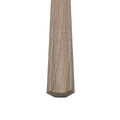 Laminate Floor Beading 2.4m Lengths White Grey Or Oak Colours 1 Or 10 Piece Pack • £19.99