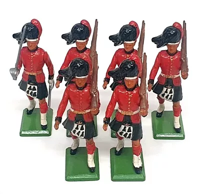 Britains Toy Soldiers 54mm 7235 - 6 Black Watch Highlanders • £24.99