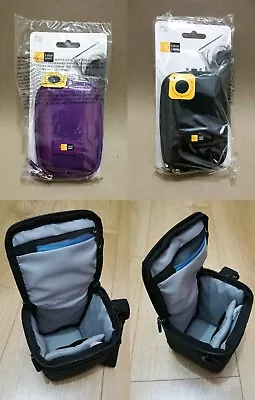 Case Logic Small Compact Camera Bag Etui Pouch Belt Phone Lanyard • £15.99