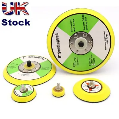 £10.99 • Buy Hook & Loop Backing Pad Plate For DA Orbital Sander Polisher Bonnets Disc 1~6 In