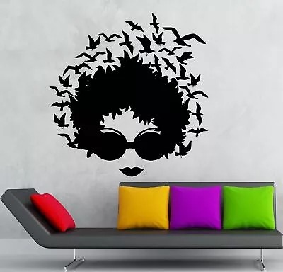 Wall Stickers Vinyl Decal Sexy Girl Hair Abstract Modern Great Decor (ig1782) • $29.99