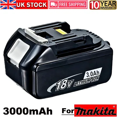 For Makita BL1860 Battery 18V LXT Li-ion 3.0Ah Battery BL1850 BL1830 Cordless UK • £14.89