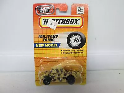 Matchbox New Model Military Tank MB70 • $6.18